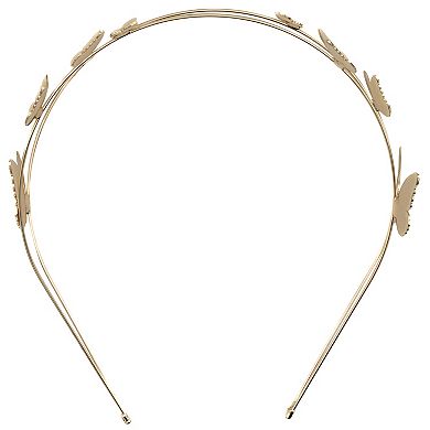 Girls Limited Too Metal Butterfly Headband