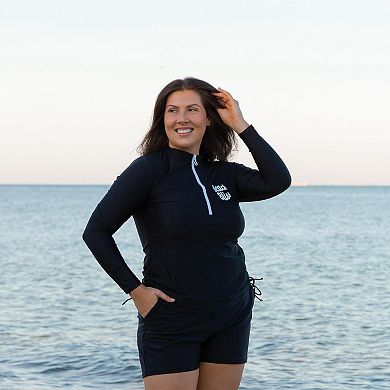 Women's Half-zip Nora Swim Top