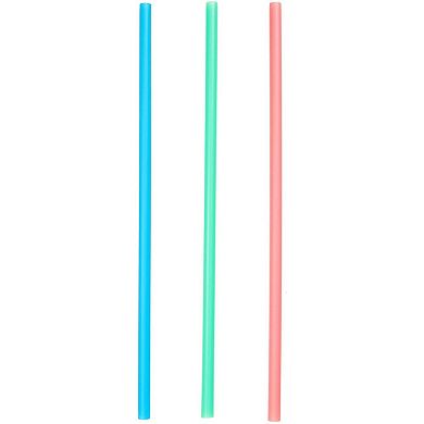 500 Pcs Long Flexible Straws Disposable Pla Biodegradable Drinking Straw, 8.3”