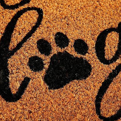 Natural Coir Hope You Like Dogs Doormat, Outdoor Welcome Mat (17 X 30 Inches)
