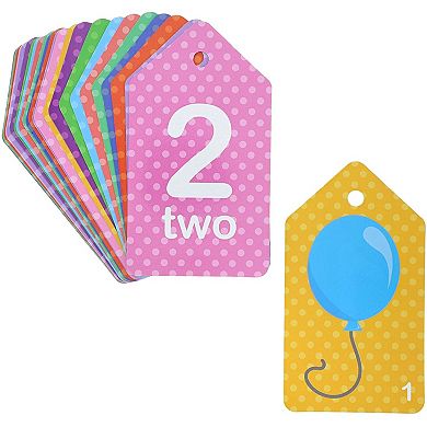3-pack First Words (alphabet & Numbers) Flash Cards For Infants And Preschoolers