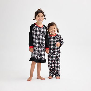 Girls 4-16 Jammies For Your Families?? Winter Plaid Nightgown & Matching Doll Gown