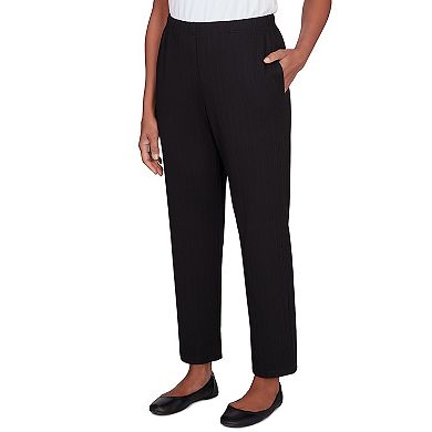 Petite Alfred Dunner Ribbed Pants