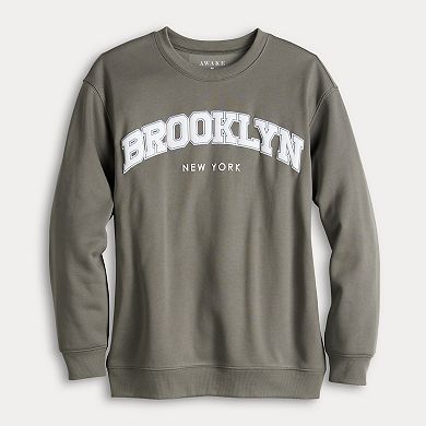 Juniors' Brooklyn Graphic Sweatshirt