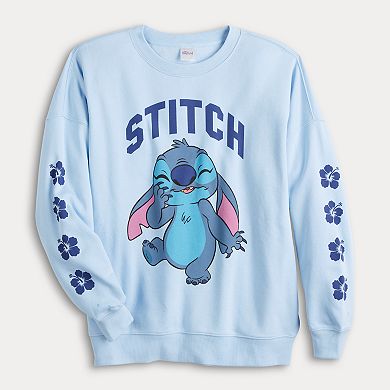 Disney's Lilo & Stich Cute Pose Juniors' Graphic Pullover