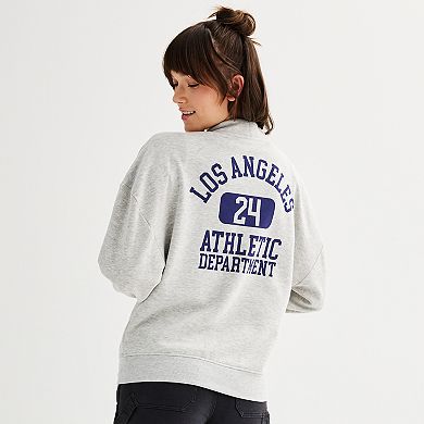 Juniors' Los Angeles Athletic Department Graphic Cardigan