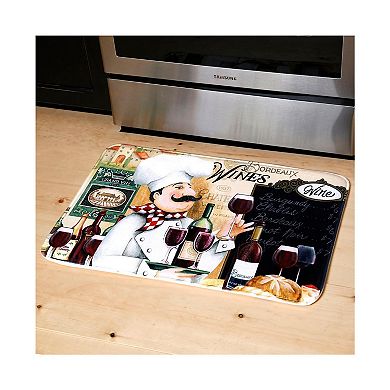 20" X 30" Relaxed Chef Series Anti-fatigue Kitchen Mat (vino Chef)