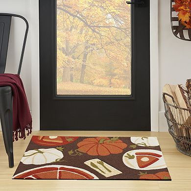 Celebrate Together Fall Thanksgiving Table Harvest Accent Rug