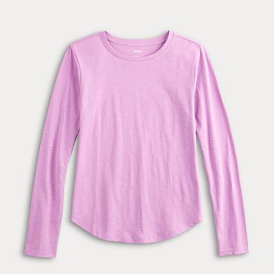 Women's Sonoma Goods For Life® Everyday Long Sleeve Crewneck Tee