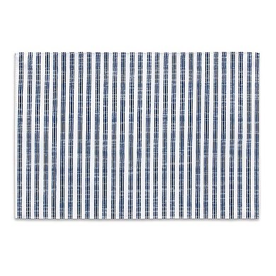 Blue And White Striped Dining Placemat (set Of 4)
