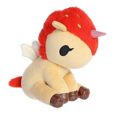Aurora Small Orange Tokidoki 8.5" Delicious Unicorno Strawberry Enchanting Stuffed Animal