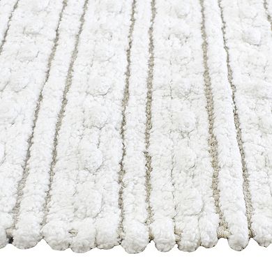 Sonoma Goods For Life Chunky Chenille Bathroom Rug