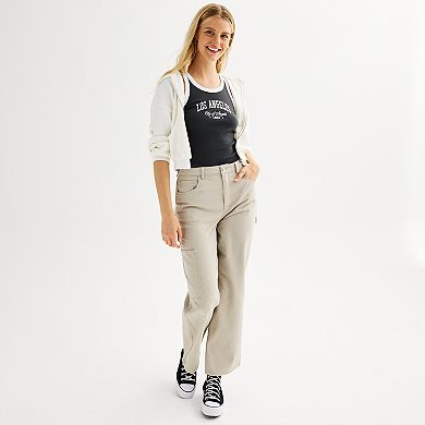 Juniors' Vanilla Star Utility Pants