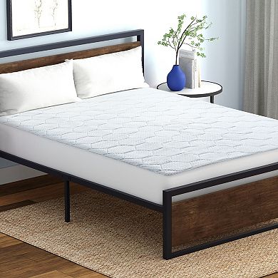 Vibe Cooling Quilted Memory Foam Mattress Pad