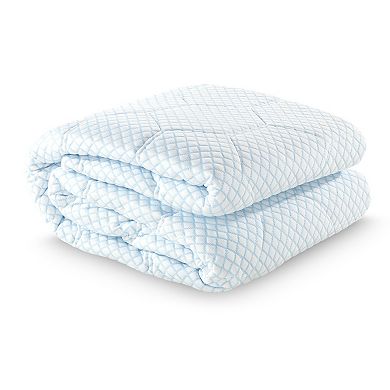 Vibe Cooling Quilted Memory Foam Mattress Pad