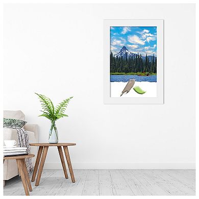 Corvino White Wood Picture Frame, Photo Frame, Art Frame - Photo Size 20 X 30