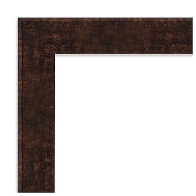 William Mottled Bronze Narrow Picture Frame, Photo Frame, Art Frame