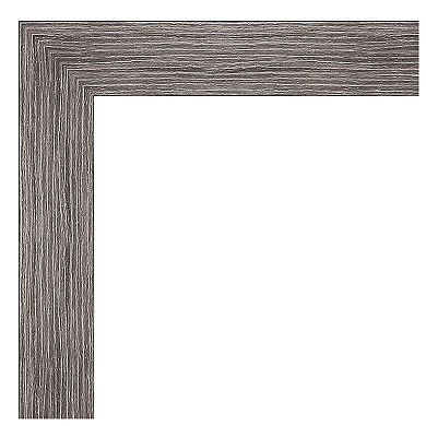 Pinstripe Plank Grey Narrow Picture Frame, Photo Frame, Art Frame