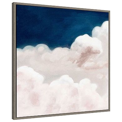 Cloudy Night I By Studio W Framed Canvas Wall Art Print