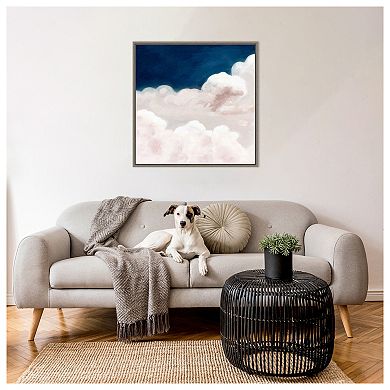 Cloudy Night I By Studio W Framed Canvas Wall Art Print