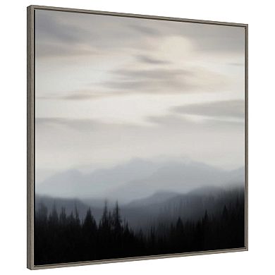 Mountain Vista Ii By Madeline Clark Framed Canvas Wall Art Print