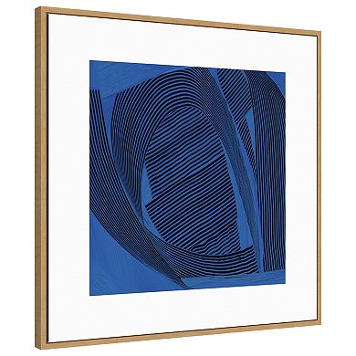 Weaving I By Mike Schick Framed Canvas Wall Art Print