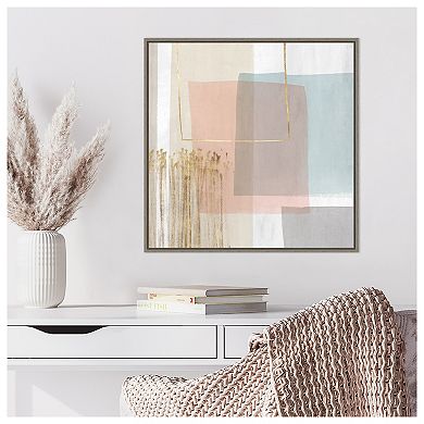 Blushed I By Pi Studio Framed Canvas Wall Art Print