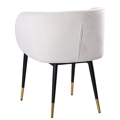 Best Master Furniture Hemingway Velvet Upholstered Side Chair