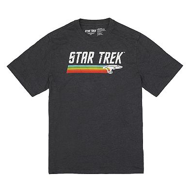Men's Star Trek USS Enterprise Pajama Top & Pajama Bottom Set