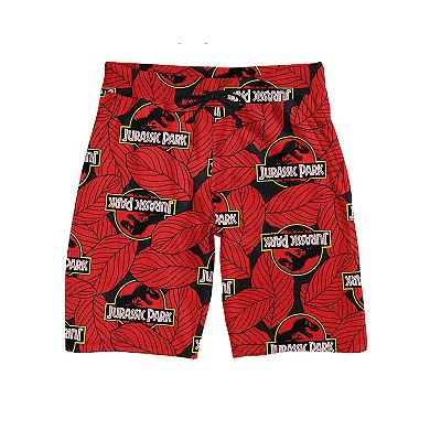 Men's Jurassic Park Logo Pajama Top & Pajama Bottom Set