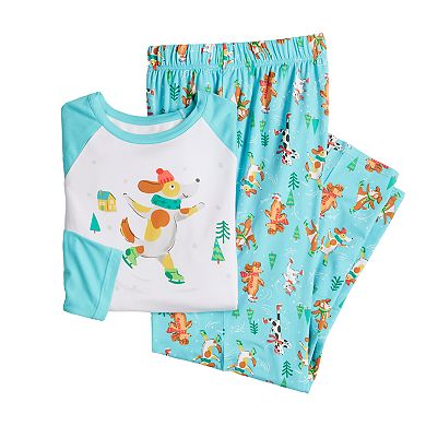 Men's Jammies For Your Families?? Dog Family Pajama Top & Pajama Bottoms Set