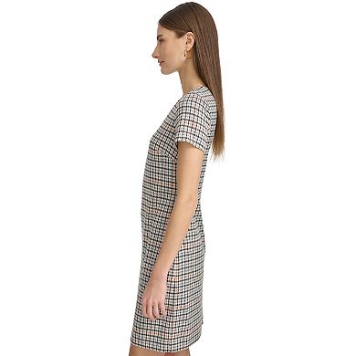 Women's Andrew Marc Short Sleeve Sheath Dress