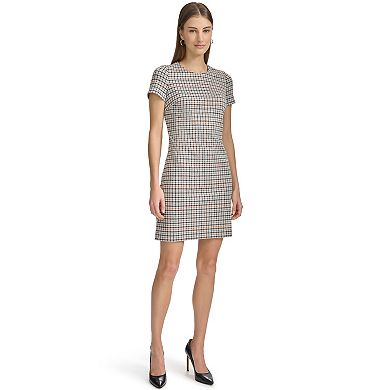 Women's Andrew Marc Short Sleeve Sheath Dress