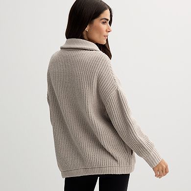 Women's FLX Chenille Zip-Up Commuter Sweater