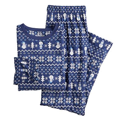 Men's Jammies For Your Families® Winter Fairisle Pajama Top & Pajama Bottoms Set