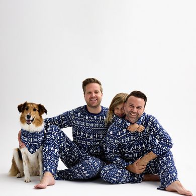 Men's Jammies For Your Families® Winter Fairisle Pajama Top & Pajama Bottoms Set