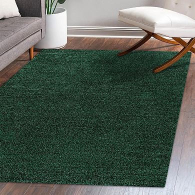 Haze Solid Low-pile Area Rug