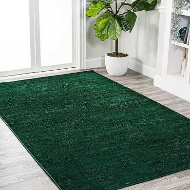 Haze Solid Low-pile Area Rug