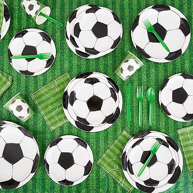 171-piece Soccer Party Decorations For Sports-themed Party Supplies, Serves 24