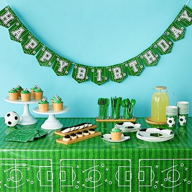 171-piece Soccer Party Decorations For Sports-themed Party Supplies, Serves 24