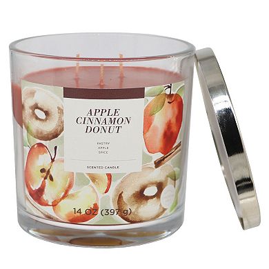 Sonoma Goods For Life® Apple Cinnamon Donut 14-oz. Single Pour Jar Candle
