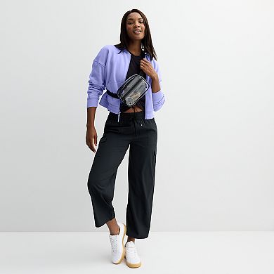 Women's Tek Gear Ultrasoft Cropped Bomber Jacket