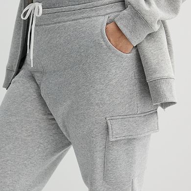 Plus Size Tek Gear® Ultrasoft Fleece Cargo Joggers