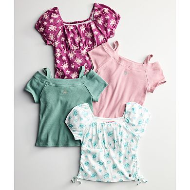 Girls 7-16 Limited Too Puff Sleeve Top