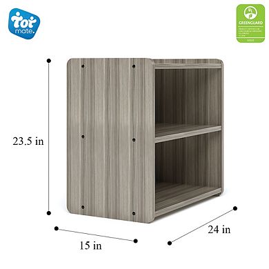 Tot Mate Toddler Shelf Storage, Assembled, 24" W X 15" D X 23.5" H