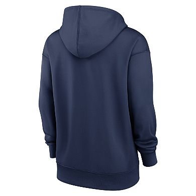 Women's Nike Navy Houston Astros City Connect Practice Performance Pullover Hoodie
