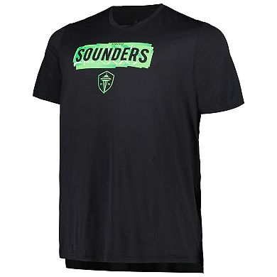 Men's adidas Black Seattle Sounders FC Local Pop AEROREADY T-Shirt