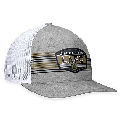 Men's Fanatics Branded Steel LAFC Stroke Trucker Snapback Hat