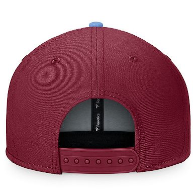 Men's Fanatics Branded Burgundy/Sky Blue Colorado Rapids Downtown Snapback Hat