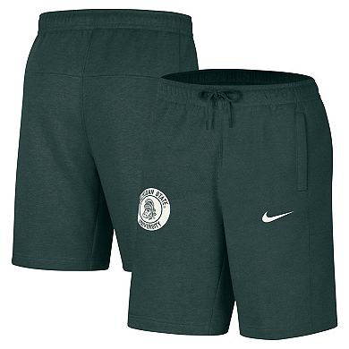 Men's Nike Green Michigan State Spartans Logo Shorts